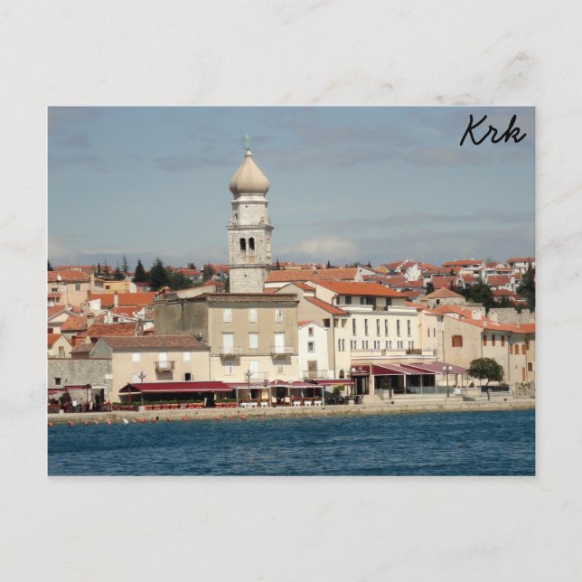 Krk, Croatia Postcard (Front)