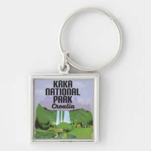 Krka National Park Croatia Keychain