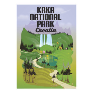 Krka National Park Croatia Photo Print