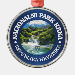 Krka NP Metal Ornament