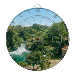 Krka Waterfalls -Krka National Park - Croatia Dartboard