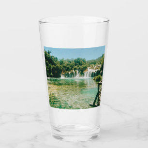 Krka Waterfalls -Krka National Park - Croatia Glass