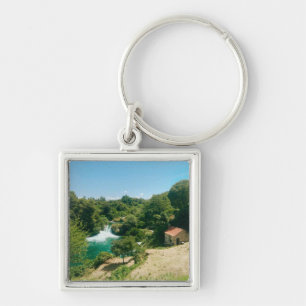 Krka Waterfalls -Krka National Park - Croatia Keychain