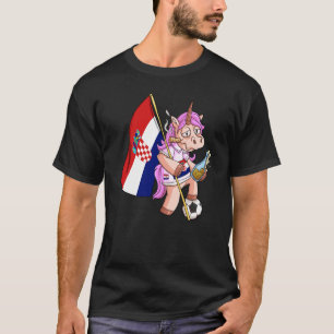 Kroaten Party Unicorn T-Shirt