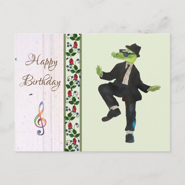 Kroko Postcard (Front)