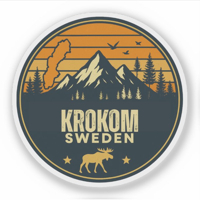 Krokom, Sweden Sverige (Front)