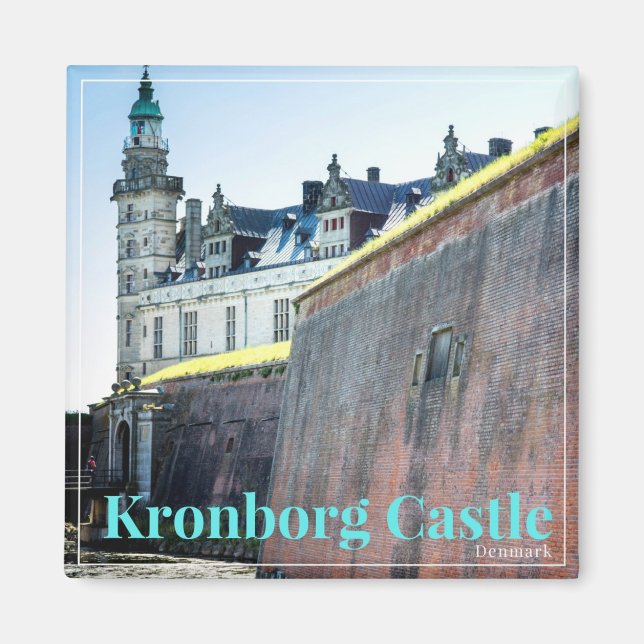 Kronborg Denmark Souvenir Magnet (Front)