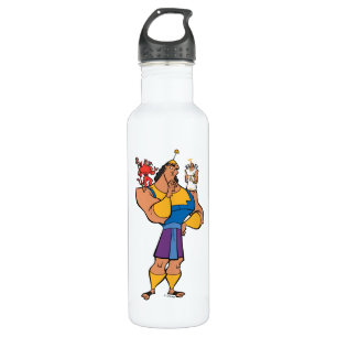 Kronk With Angel and Devil on Shoulders 710 Ml Water Bottle