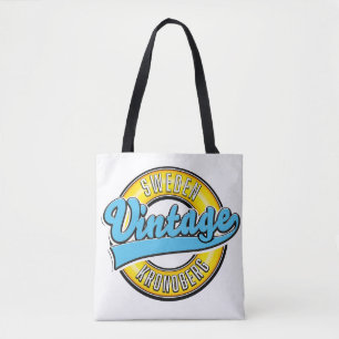 Kronoberg Sweden Vintage style logo Tote Bag