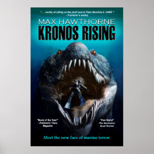 KRONOS RISING New COVER DESIGN Poster - DENTS!