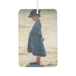 Kroyer - Little Girl standing on Skagen Beach Air Freshener