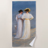 Kroyer - Summer Evening on Skagen Beach Closeup