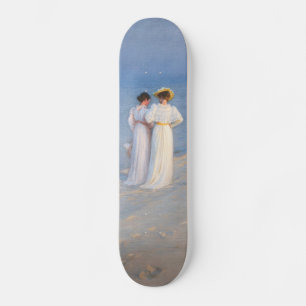 Kroyer - Summer Evening on Skagen Beach Skateboard