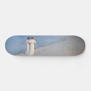 Kroyer - Summer Evening on Skagen Beach Skateboard