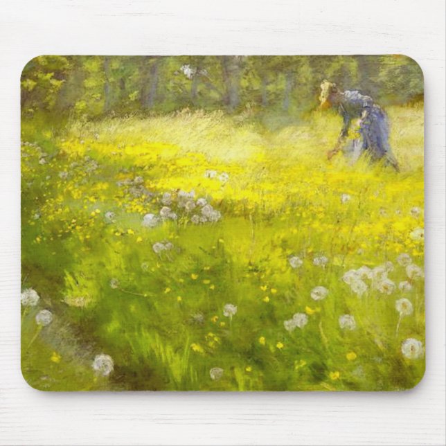 Kroyer's Garden at Skagen Mouse Pad (Front)