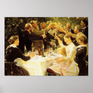 Kroyer's "Hip Hip Hoorah !" - Poster