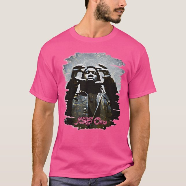 Krs One  Rapper T-Shirt (Front)