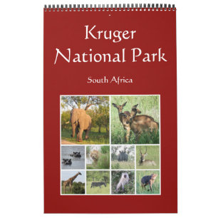 kruger african safari calendar