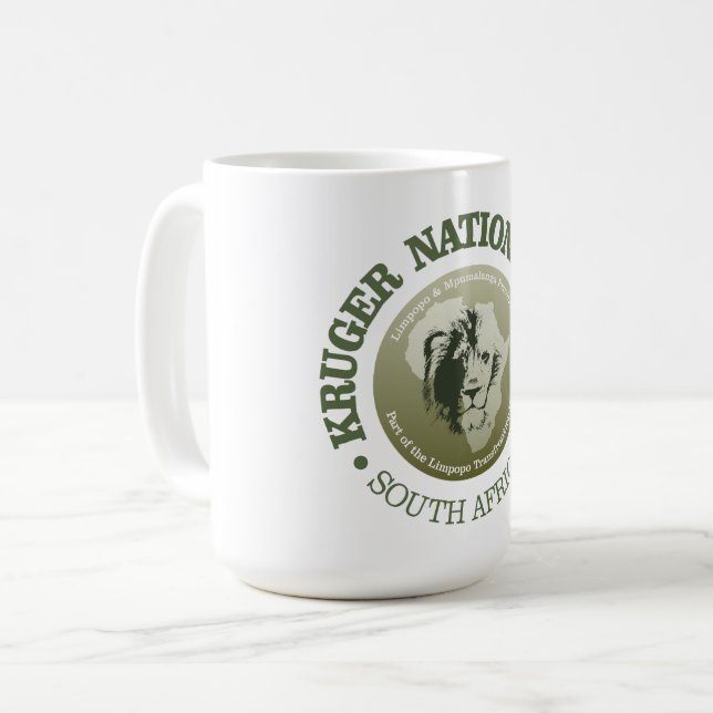 Kruger National Park Coffee Mug (Front Left)