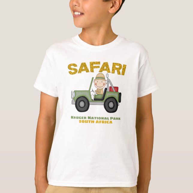 Kruger National Park Safari Kids T-Shirt (Front)