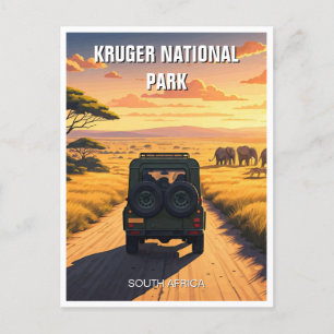 Kruger National Park South Africa Postcard