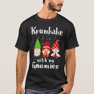 Krumkake With My Gnomies - Norwegian Waffle Cookie T-Shirt