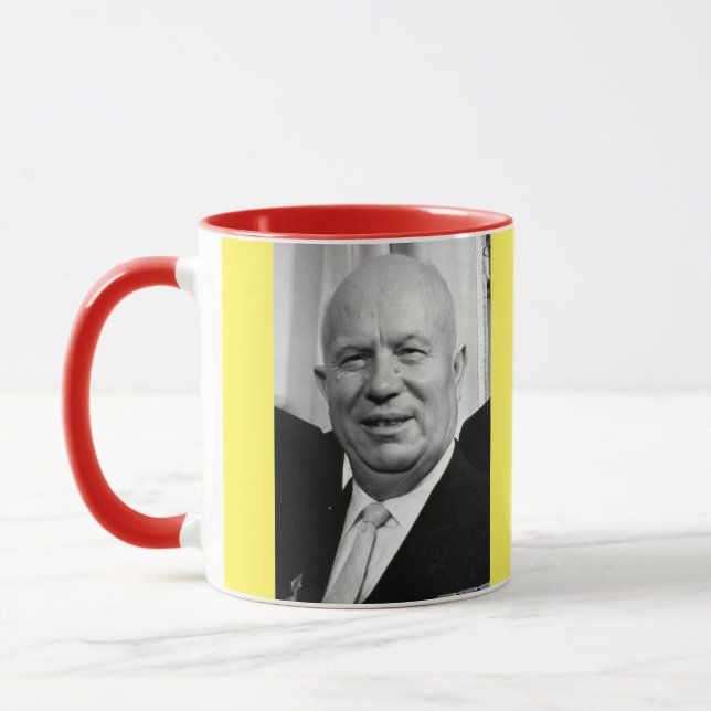 Kruschev Portrait Mug (Left)