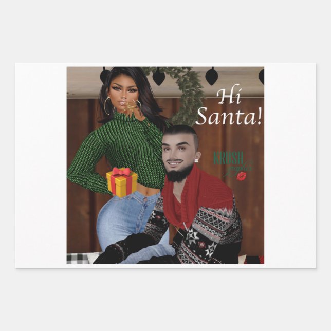 Krush Graphix by Ahsek Novel Gift Wrap 2 (Front)