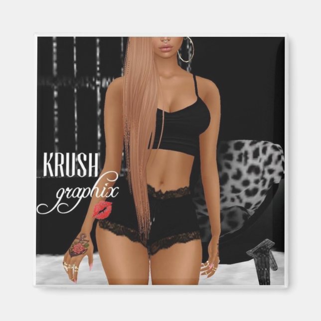 Krush Graphix by Ahsek Novel Magnet 1 (Front)