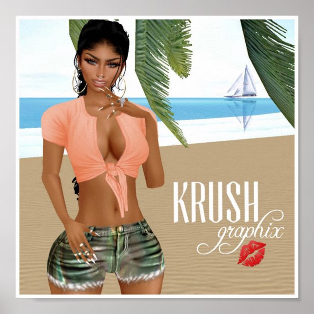 Krush Graphix by Ahsek Novel Poster 28 (Front)