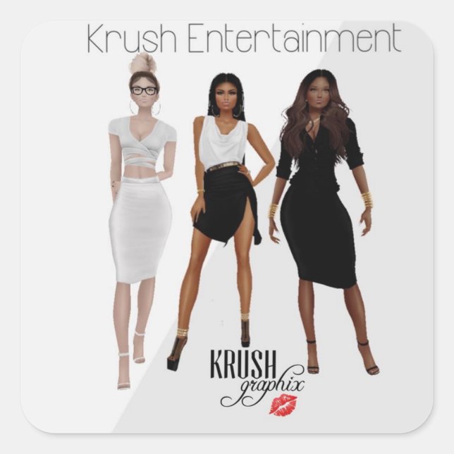 Krush Graphix by Ahsek Novel Stickers 05 (Front)