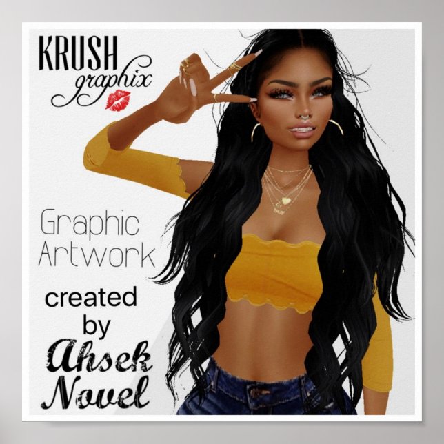 Krush Graphix par Ahsek Novel Poster 25 (Devant)