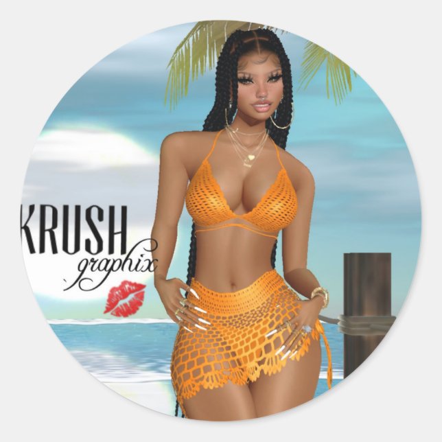 Krush Graphix par Ahsek Novel Stickers 61 (Devant)
