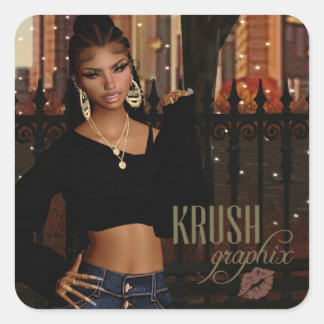 Krush Graphix par Ahsek Novel Stickers 64