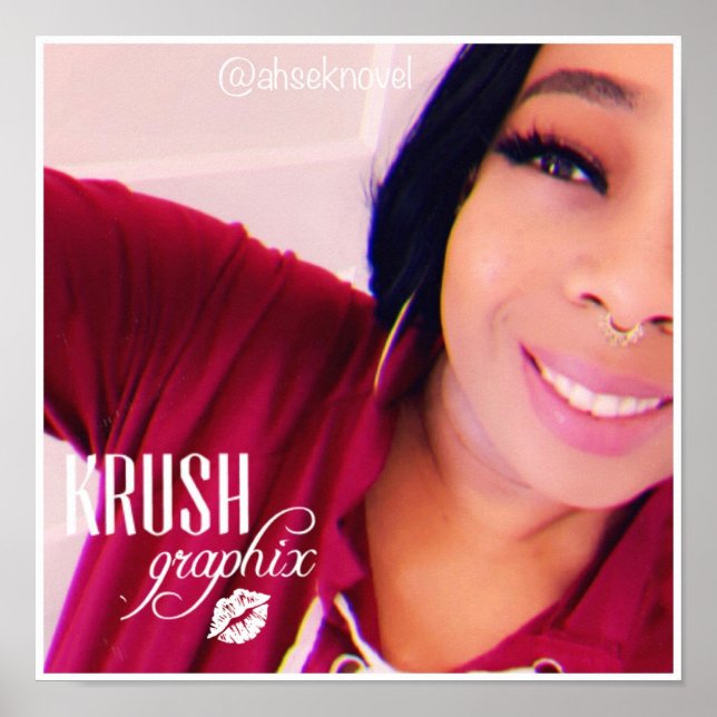 Krush Graphix Poster 11 of Ahsek Novel (Front)