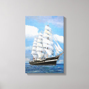 Kruzenshtern Canvas Print