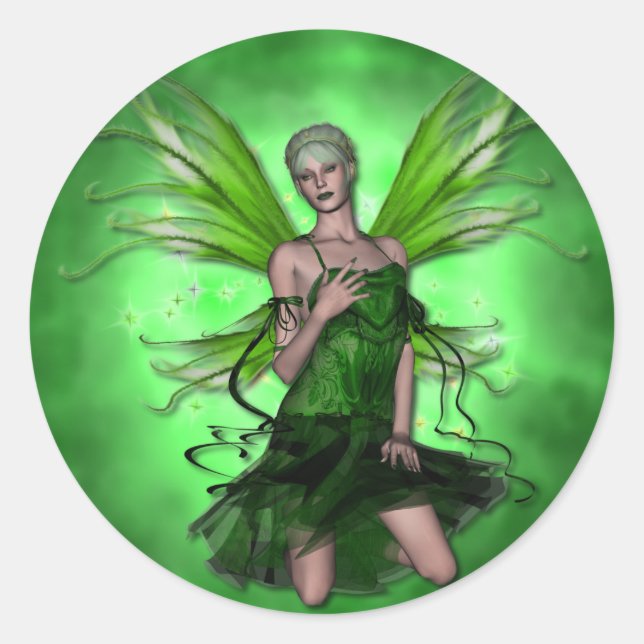 KRW Absinthe The Green Fairy Stickers (Front)