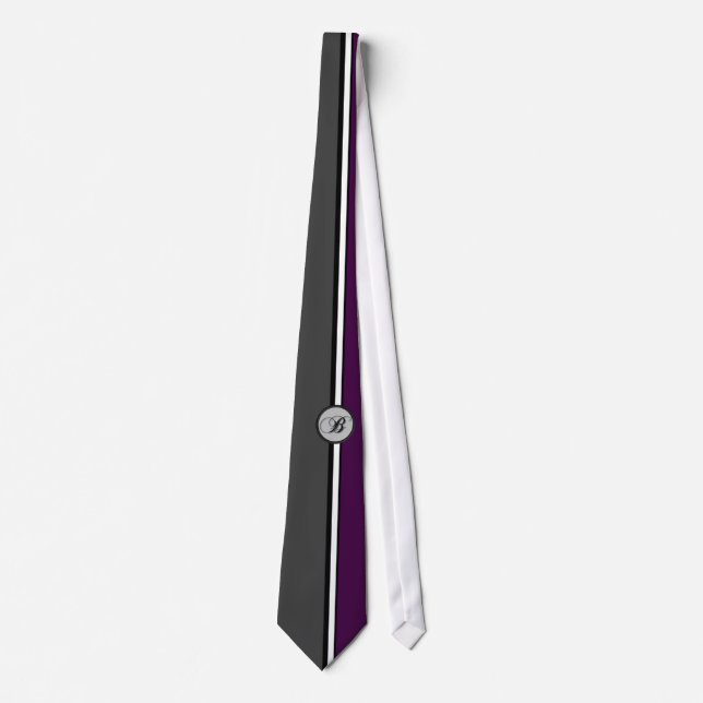 KRW - B - Monogrammed Tie (Front)