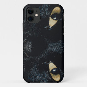 KRW Black Cat Face iPhone 5 Case