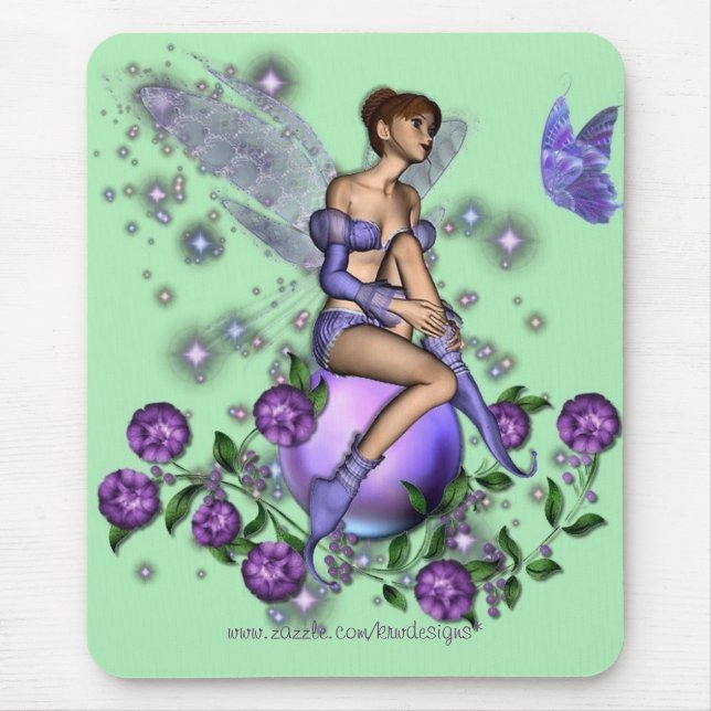 KRW Charming Faery - Customized Mouse Pad (Front)