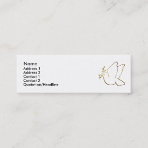 KRW Christian Dove Custom Profile Card
