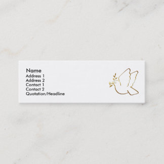 KRW Christian Dove Custom Profile Card