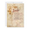 KRW Corinthians Love is: Wedding Invitation Ecru