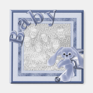 KRW Custom Baby Boy Photo Magnet