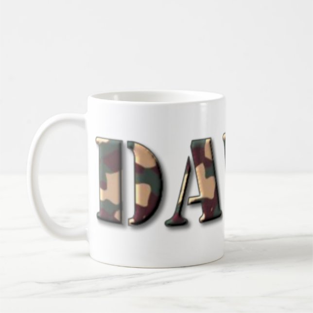 KRW David Camo Mug (Left)