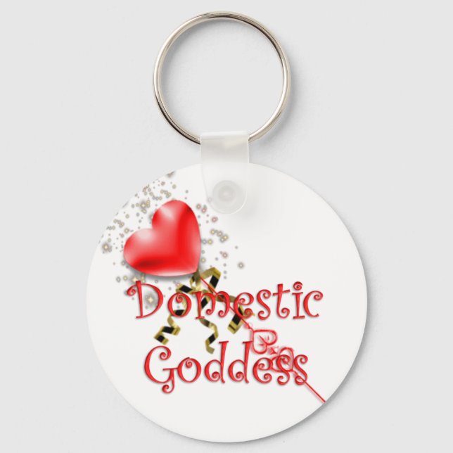 KRW Domestic Goddess Keychain (Front)