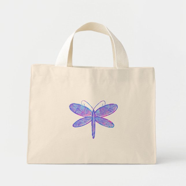 KRW Dragonfly Mini Tote Bag (Front)