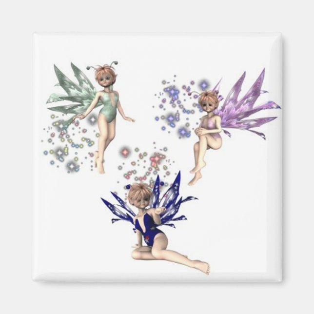 KRW Fairy Trio Magnet (Front)