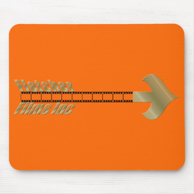 KRW Fletcher Films logo Mouse Pad (Front)
