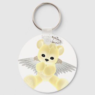 KRW Guardian Angel Bear Keychain